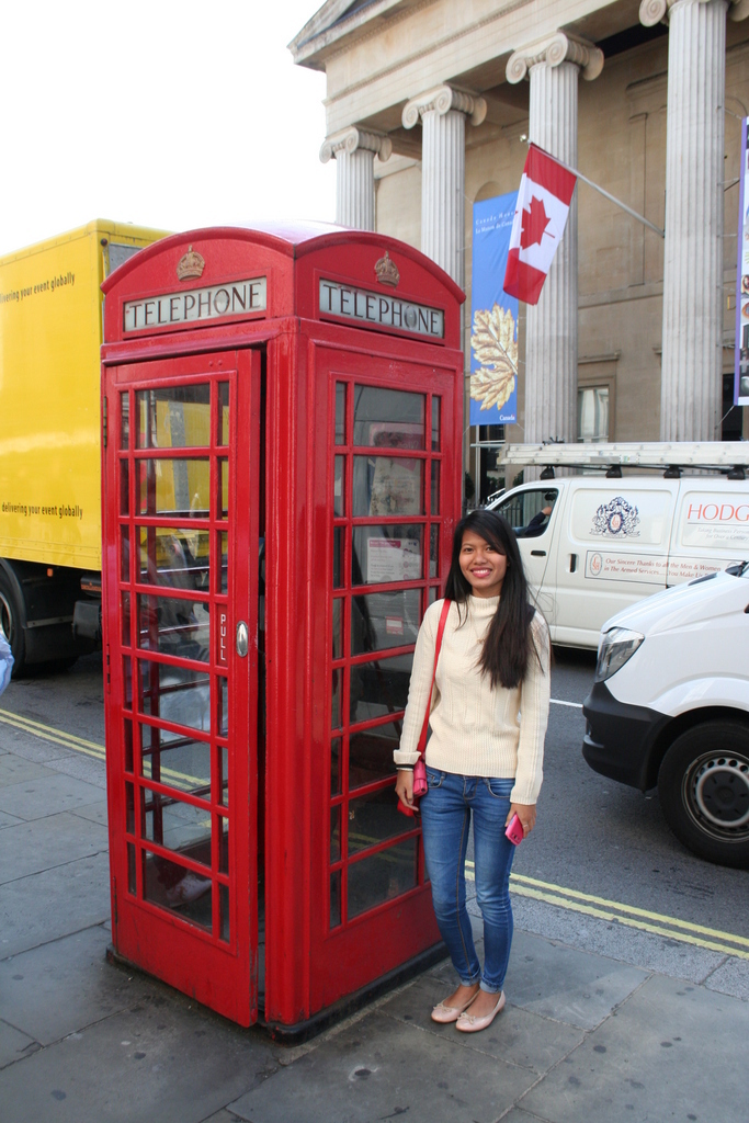 The Famous, Red Telephone Box, London, UK The Famous, Red Telephone Box, London, UK
